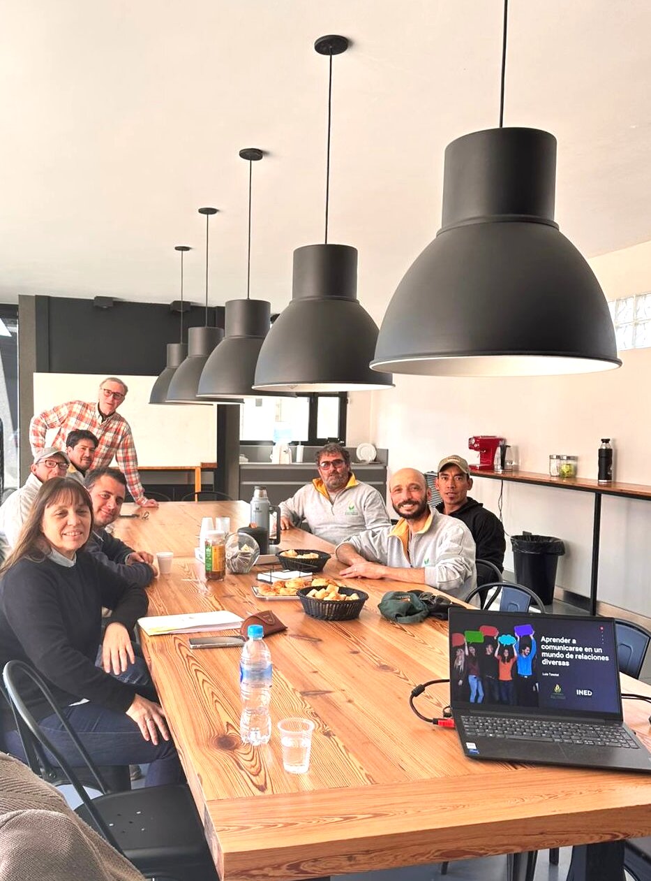 Reunión de trabajo con equipo